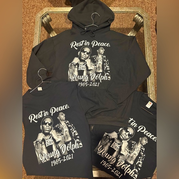 Young Dolph R.I.P. Tribute Merchandise - Picture 1 of 4